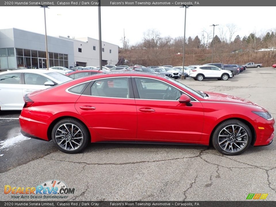 Calypso Red 2020 Hyundai Sonata Limited Photo #1
