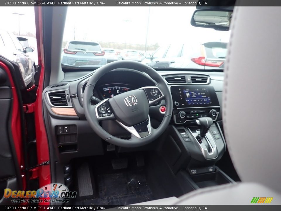 Dashboard of 2020 Honda CR-V EX-L AWD Photo #10