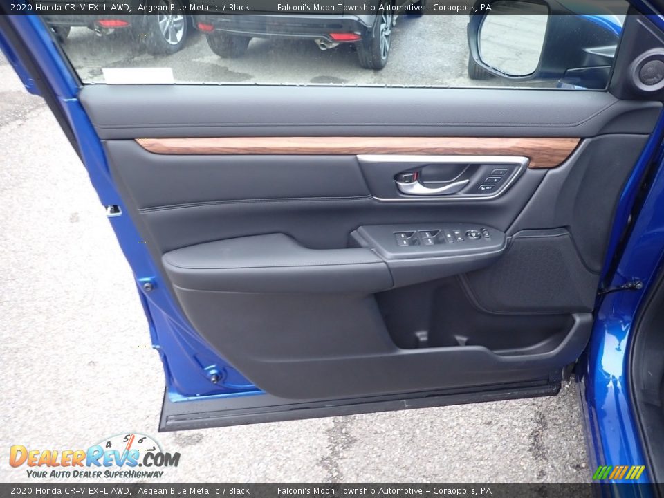 2020 Honda CR-V EX-L AWD Aegean Blue Metallic / Black Photo #11