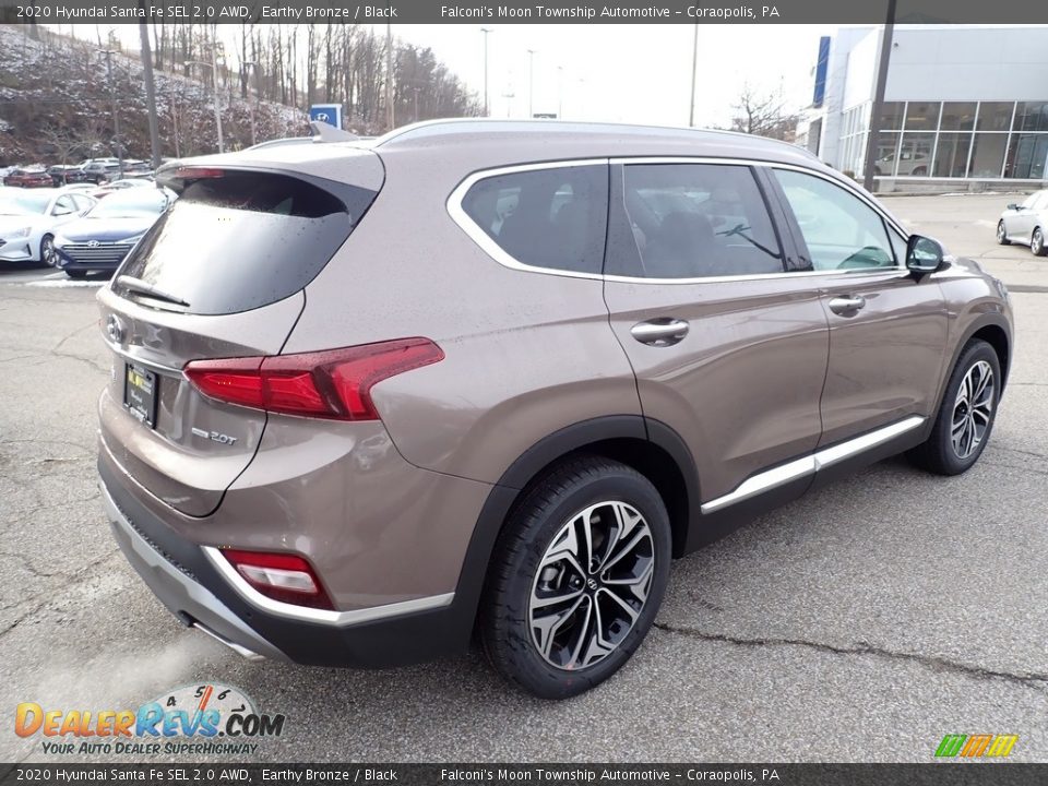 2020 Hyundai Santa Fe SEL 2.0 AWD Earthy Bronze / Black Photo #2