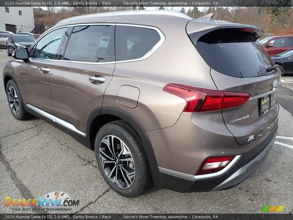 2020 Hyundai Santa Fe SEL 2.0 AWD Earthy Bronze / Black Photo #6