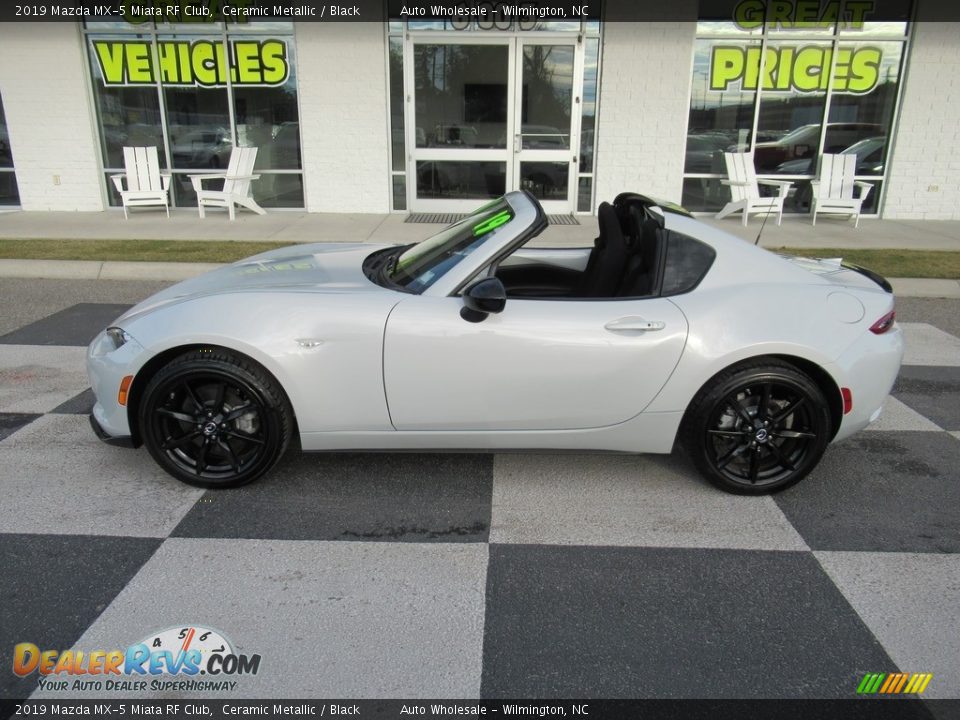 2019 Mazda MX-5 Miata RF Club Ceramic Metallic / Black Photo #2