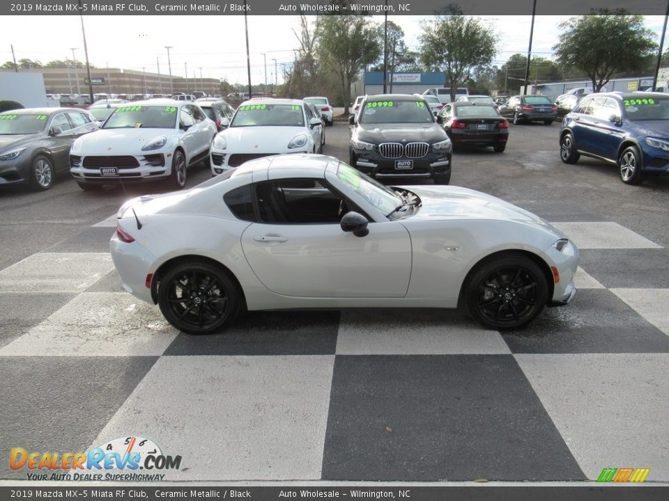 2019 Mazda MX-5 Miata RF Club Ceramic Metallic / Black Photo #4