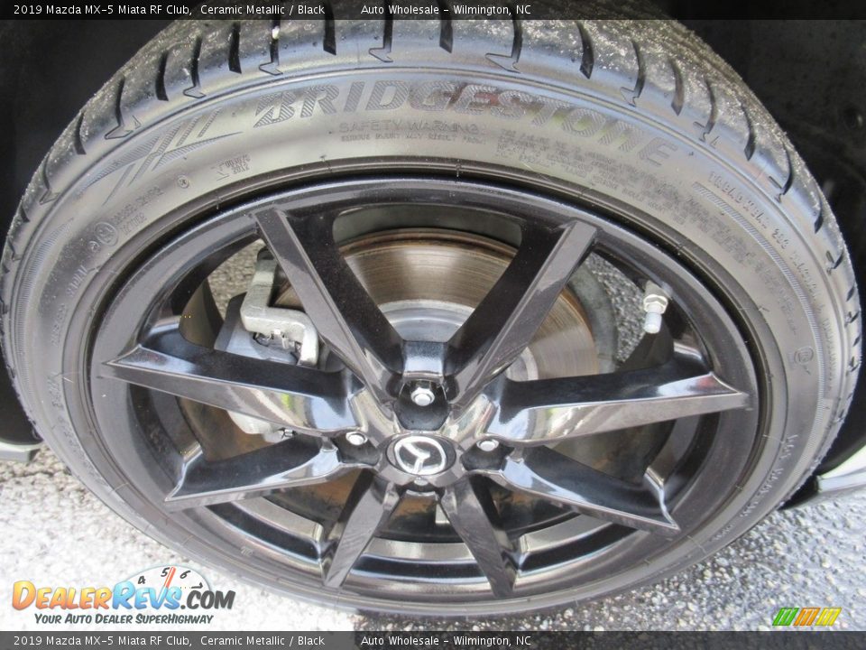 2019 Mazda MX-5 Miata RF Club Ceramic Metallic / Black Photo #8