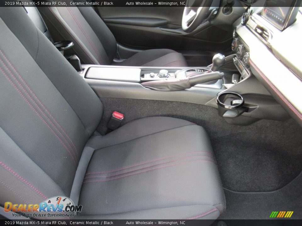 2019 Mazda MX-5 Miata RF Club Ceramic Metallic / Black Photo #10