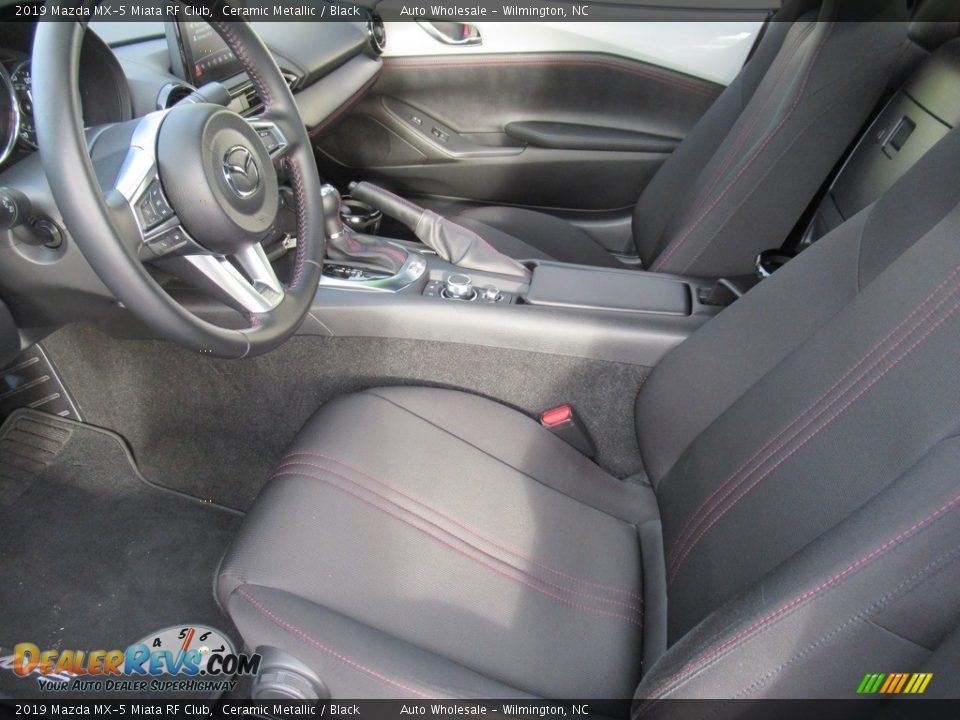 2019 Mazda MX-5 Miata RF Club Ceramic Metallic / Black Photo #11