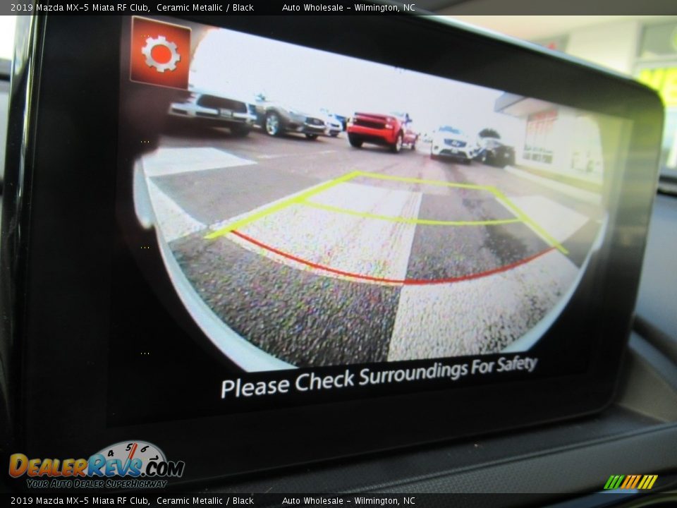 2019 Mazda MX-5 Miata RF Club Ceramic Metallic / Black Photo #17