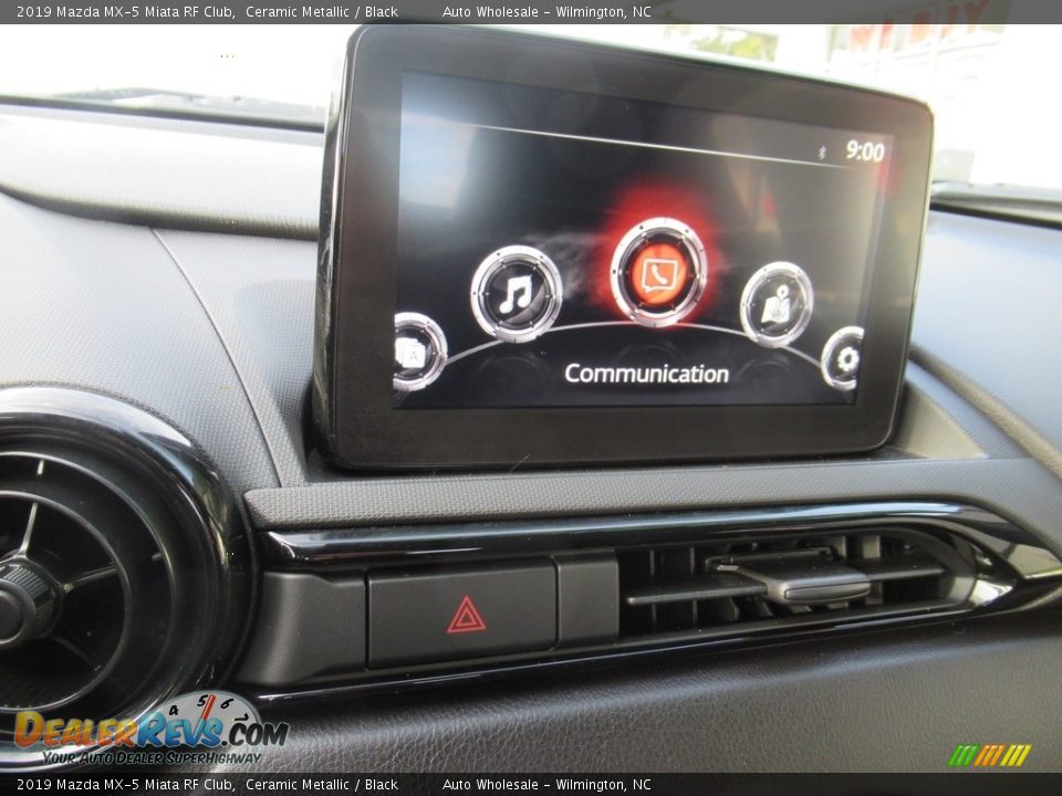 2019 Mazda MX-5 Miata RF Club Ceramic Metallic / Black Photo #18