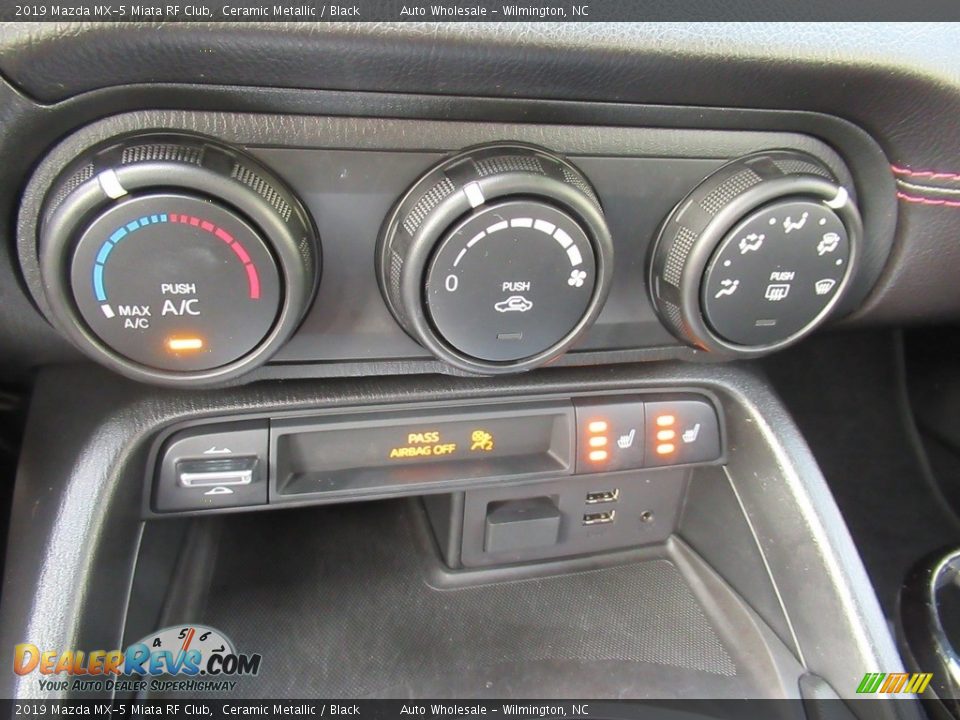 2019 Mazda MX-5 Miata RF Club Ceramic Metallic / Black Photo #19