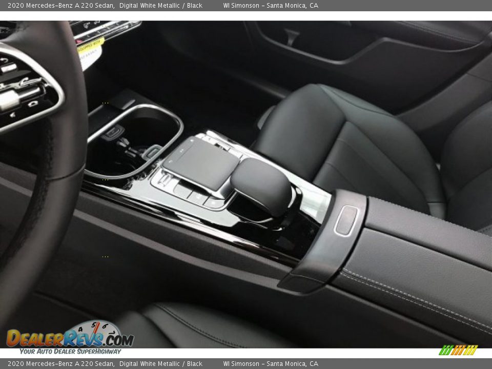 2020 Mercedes-Benz A 220 Sedan Digital White Metallic / Black Photo #7