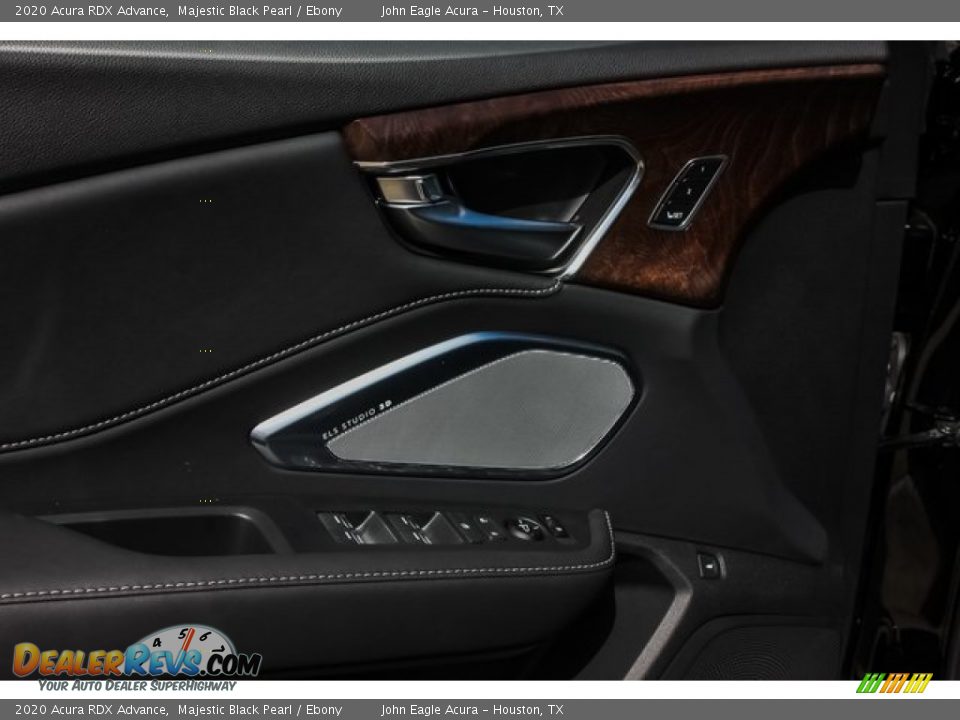 2020 Acura RDX Advance Majestic Black Pearl / Ebony Photo #12