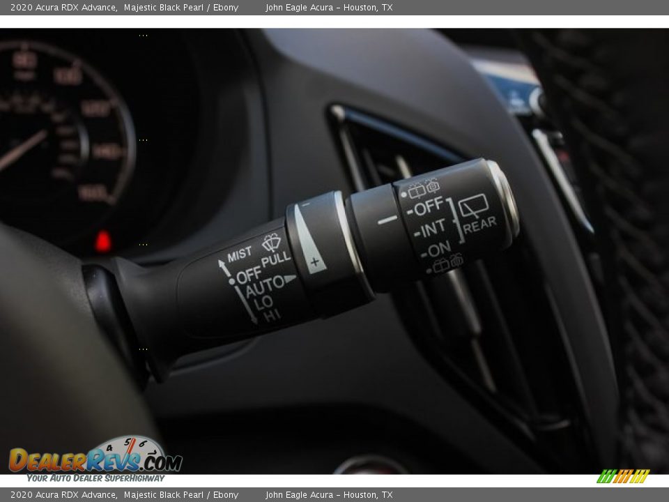 2020 Acura RDX Advance Majestic Black Pearl / Ebony Photo #34