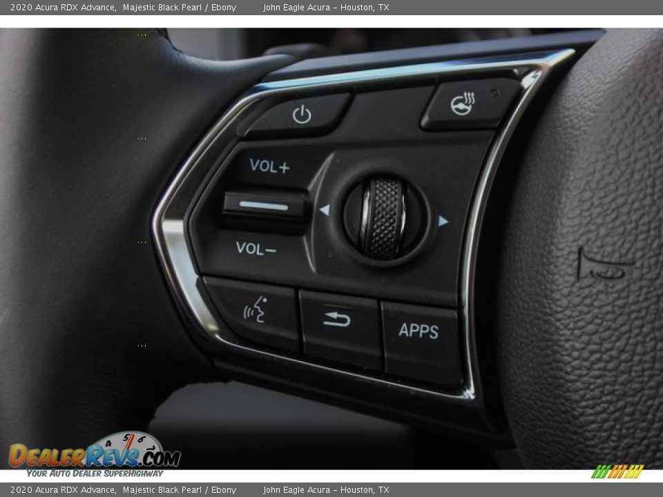2020 Acura RDX Advance Majestic Black Pearl / Ebony Photo #35