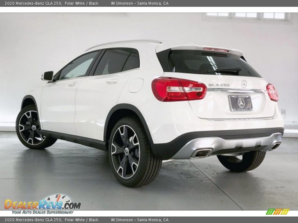 2020 Mercedes-Benz GLA 250 Polar White / Black Photo #2