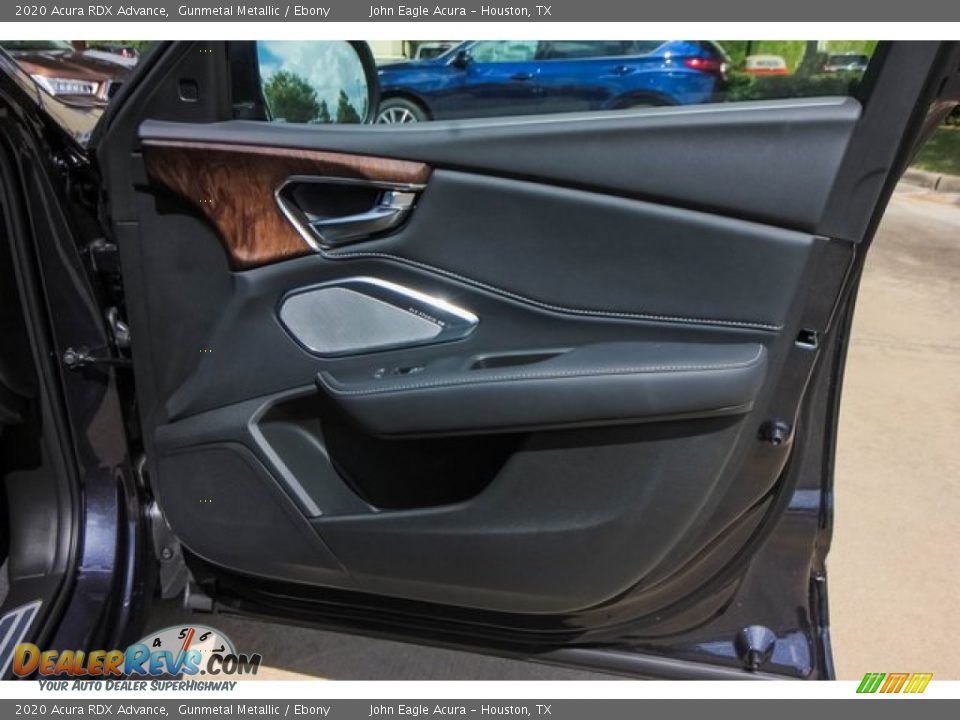 2020 Acura RDX Advance Gunmetal Metallic / Ebony Photo #23