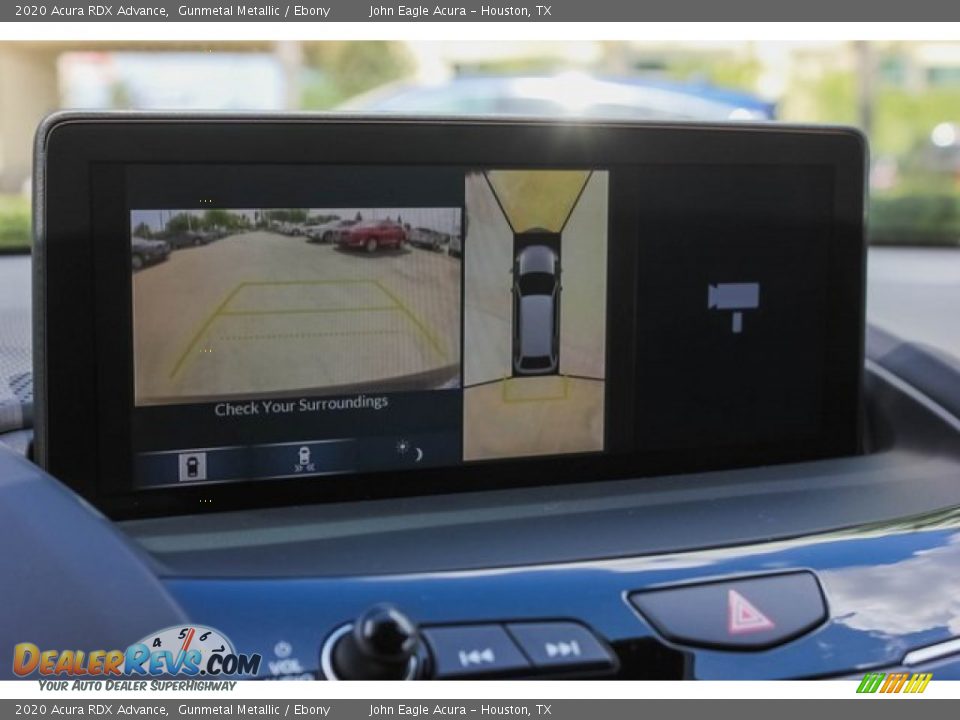 2020 Acura RDX Advance Gunmetal Metallic / Ebony Photo #32
