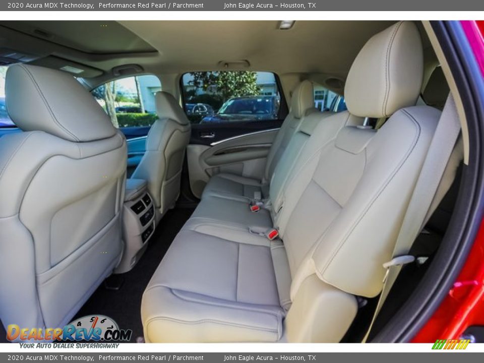 2020 Acura MDX Technology Performance Red Pearl / Parchment Photo #18