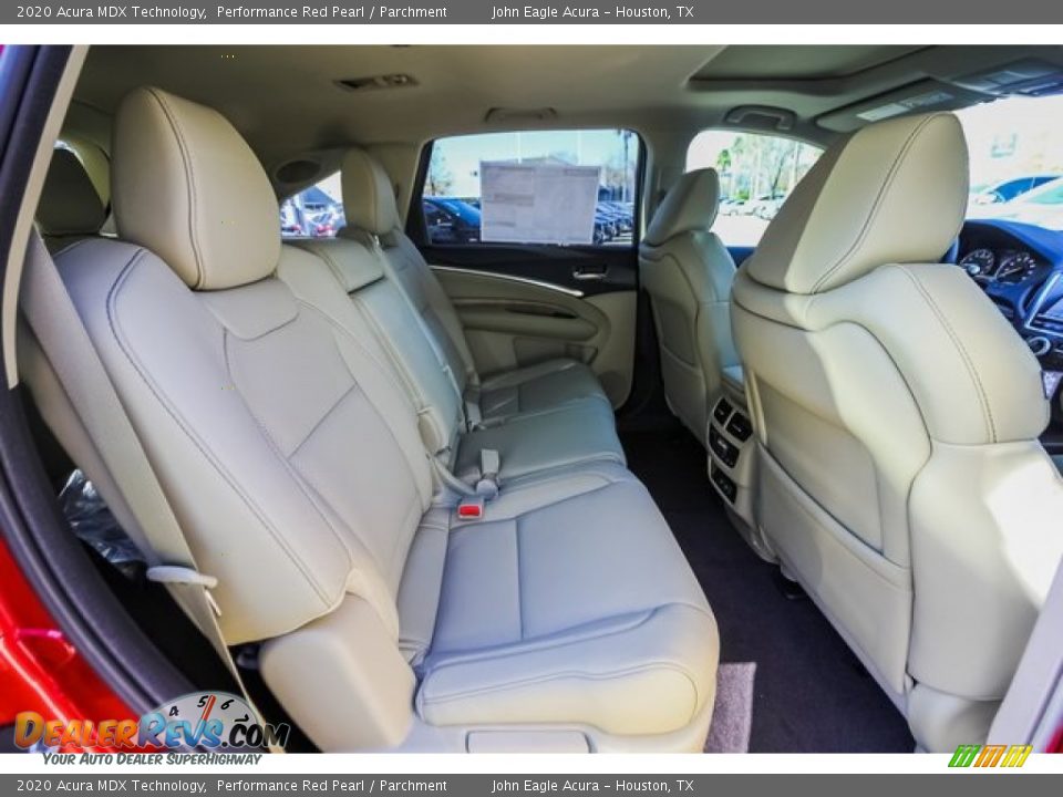 2020 Acura MDX Technology Performance Red Pearl / Parchment Photo #22