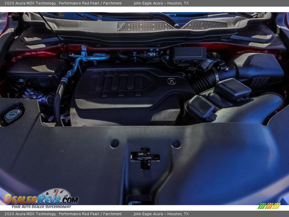 2020 Acura MDX Technology Performance Red Pearl / Parchment Photo #25