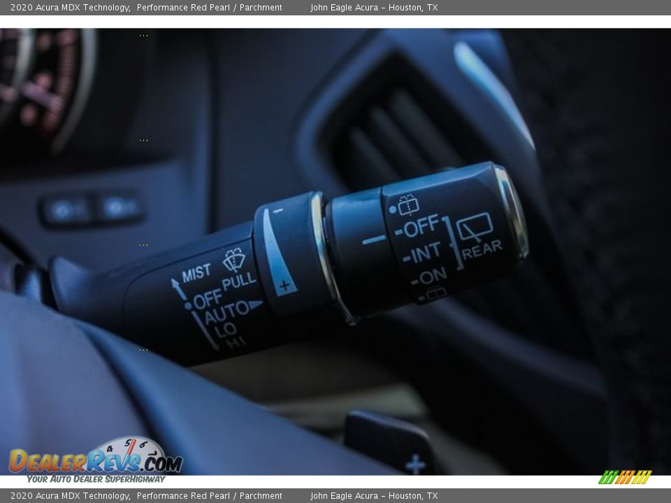2020 Acura MDX Technology Performance Red Pearl / Parchment Photo #35
