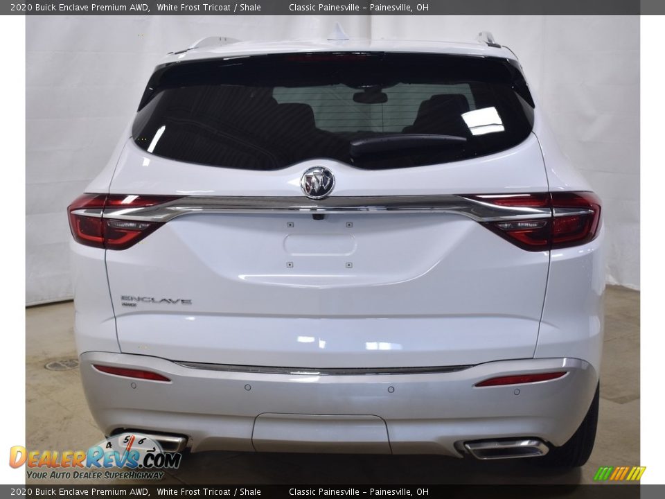 2020 Buick Enclave Premium AWD White Frost Tricoat / Shale Photo #11