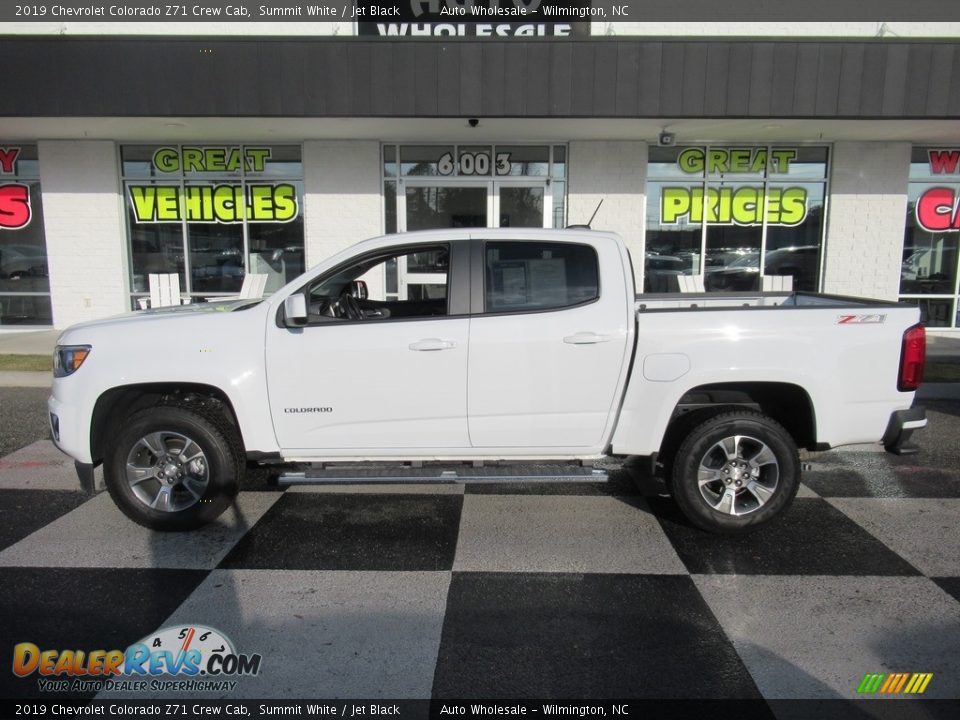 2019 Chevrolet Colorado Z71 Crew Cab Summit White / Jet Black Photo #1