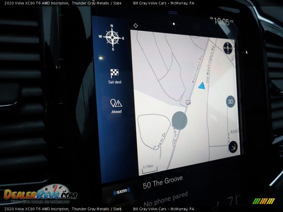 Navigation of 2020 Volvo XC90 T6 AWD Inscription Photo #13