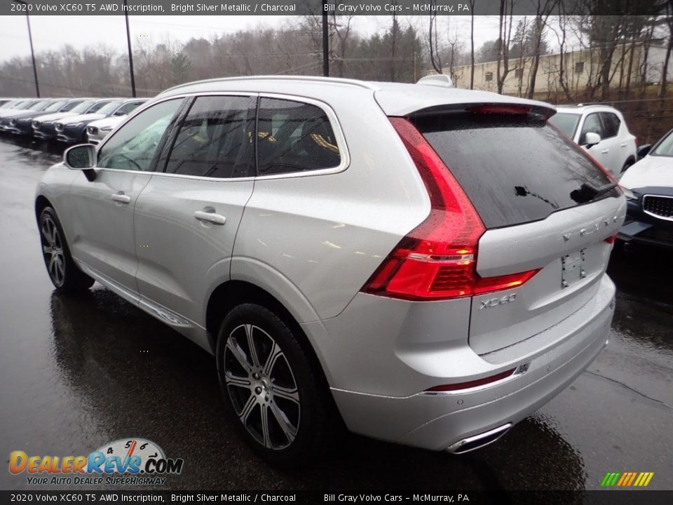 2020 Volvo XC60 T5 AWD Inscription Bright Silver Metallic / Charcoal Photo #4