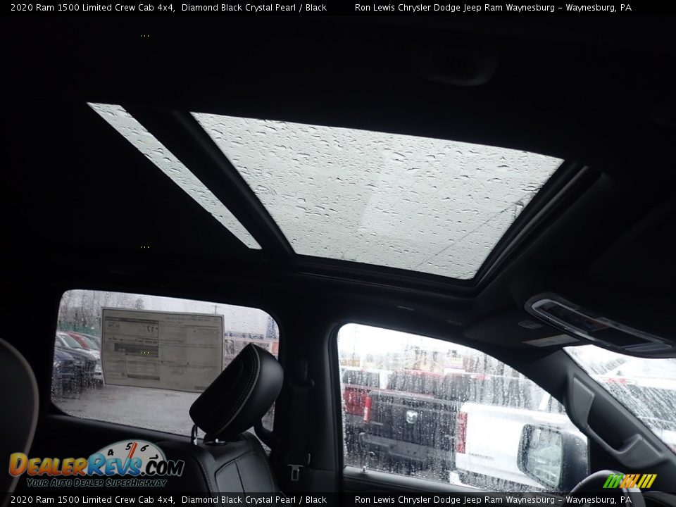 2020 Ram 1500 Limited Crew Cab 4x4 Diamond Black Crystal Pearl / Black Photo #11