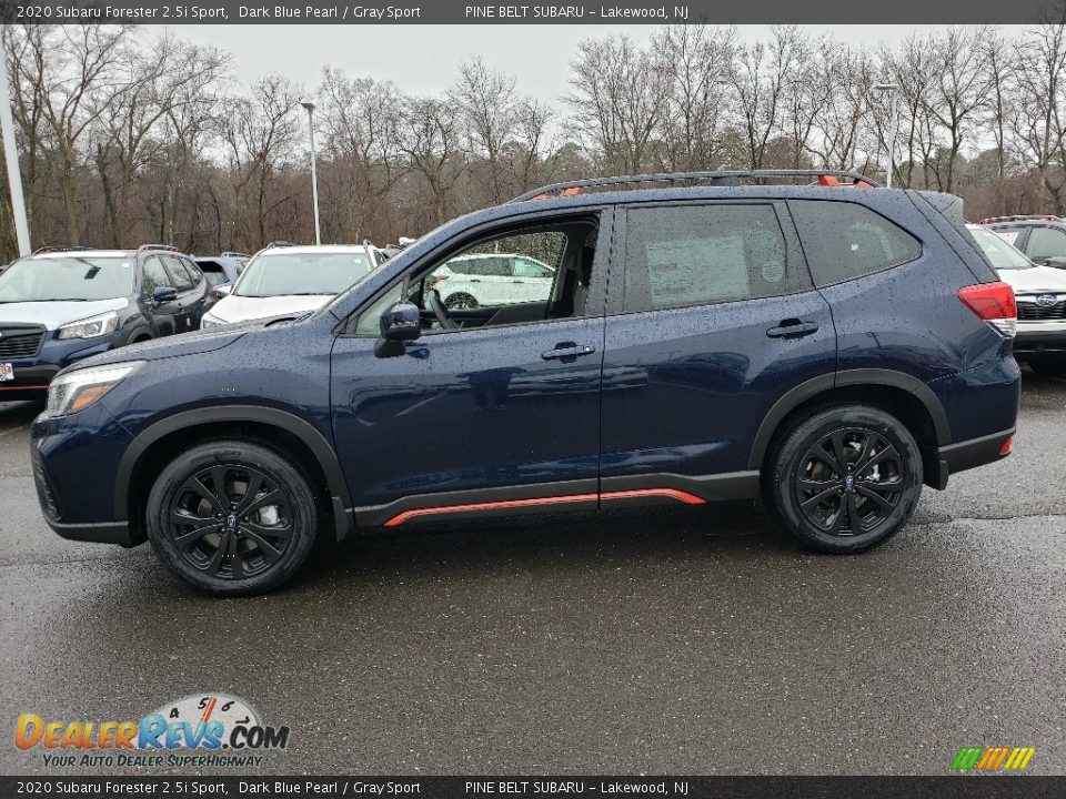 Dark Blue Pearl 2020 Subaru Forester 2.5i Sport Photo #3