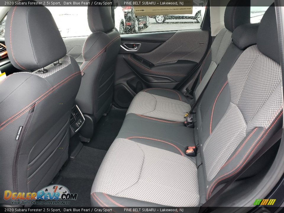 Rear Seat of 2020 Subaru Forester 2.5i Sport Photo #6