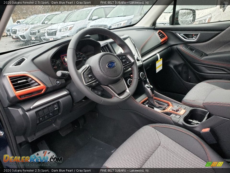 Front Seat of 2020 Subaru Forester 2.5i Sport Photo #7