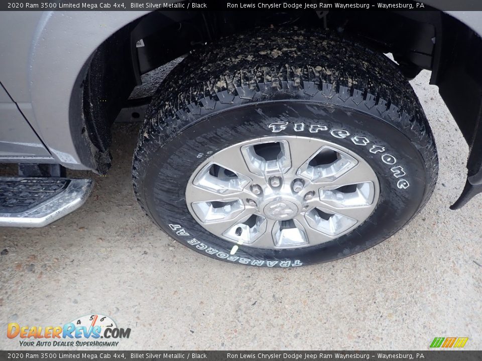 2020 Ram 3500 Limited Mega Cab 4x4 Billet Silver Metallic / Black Photo #8