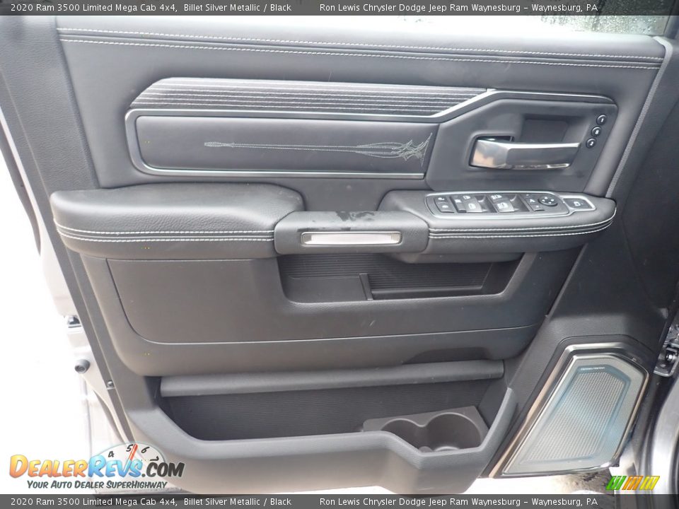 2020 Ram 3500 Limited Mega Cab 4x4 Billet Silver Metallic / Black Photo #13