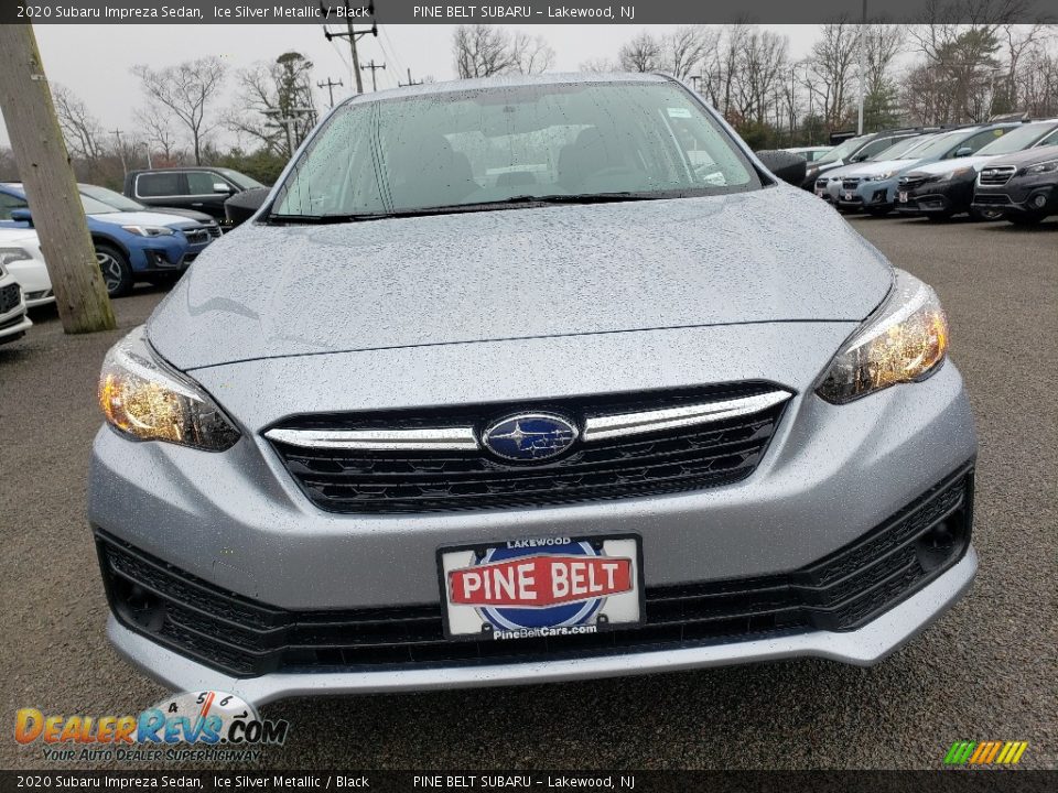 2020 Subaru Impreza Sedan Ice Silver Metallic / Black Photo #2