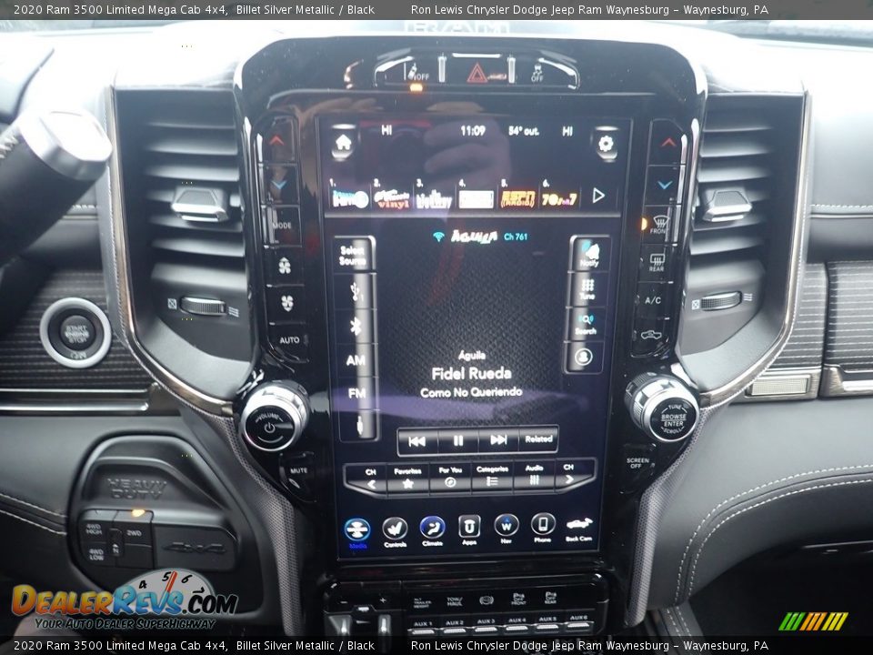 Controls of 2020 Ram 3500 Limited Mega Cab 4x4 Photo #15