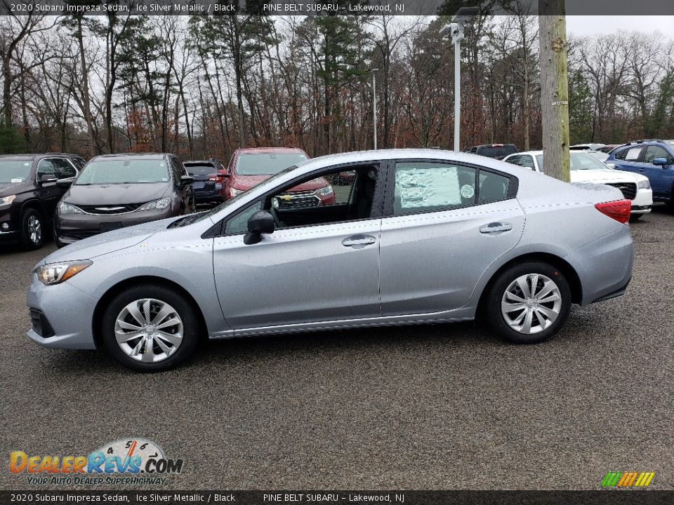 2020 Subaru Impreza Sedan Ice Silver Metallic / Black Photo #3