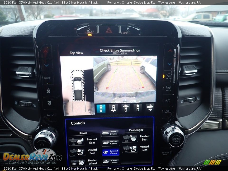 Controls of 2020 Ram 3500 Limited Mega Cab 4x4 Photo #16