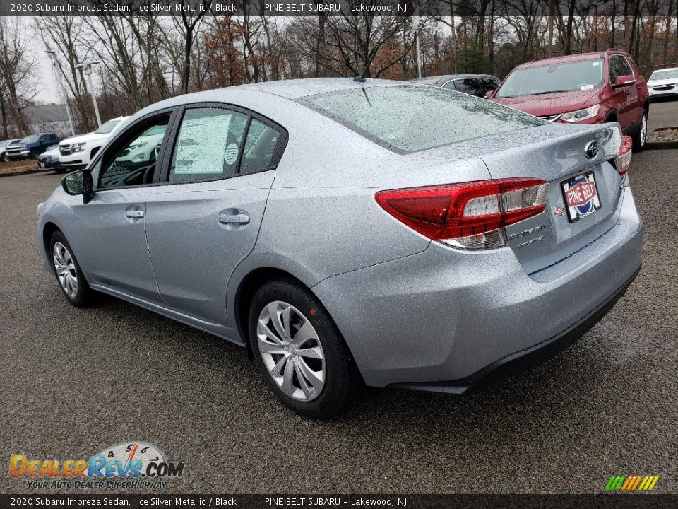 2020 Subaru Impreza Sedan Ice Silver Metallic / Black Photo #4