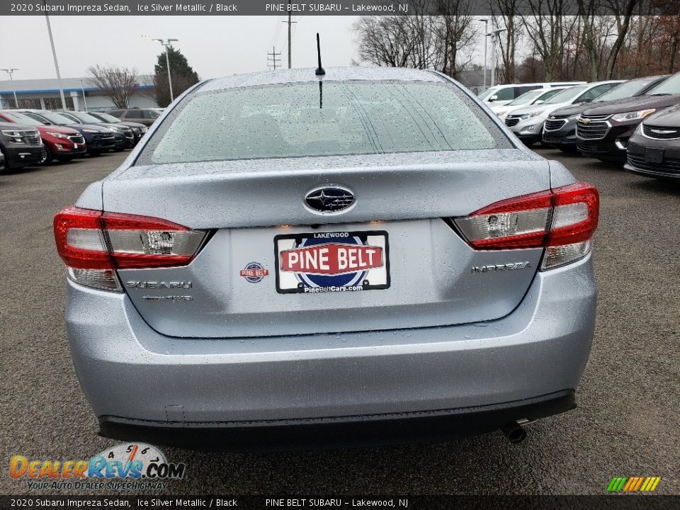 2020 Subaru Impreza Sedan Ice Silver Metallic / Black Photo #5