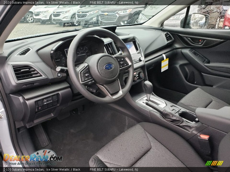 2020 Subaru Impreza Sedan Ice Silver Metallic / Black Photo #7