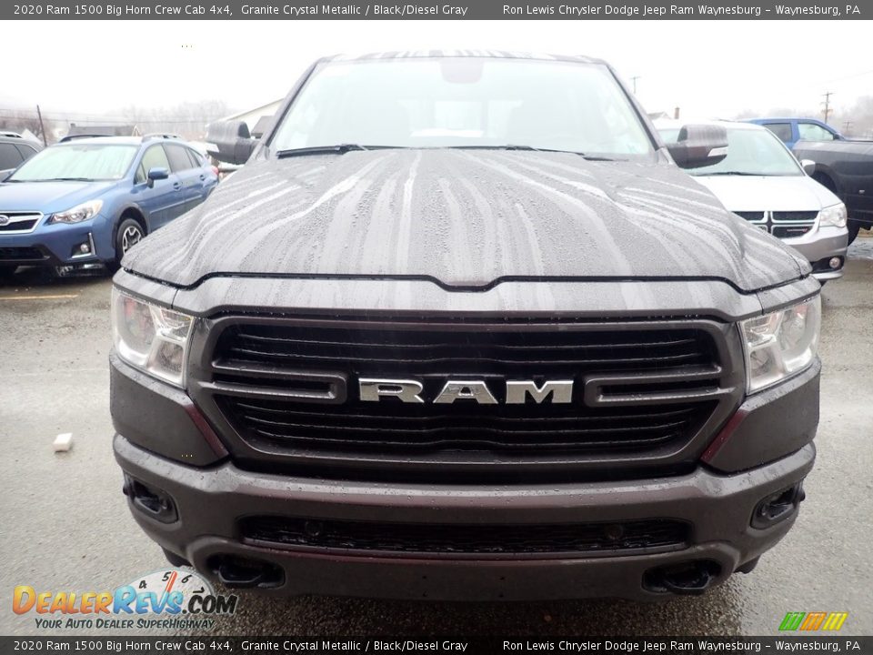 2020 Ram 1500 Big Horn Crew Cab 4x4 Granite Crystal Metallic / Black/Diesel Gray Photo #8
