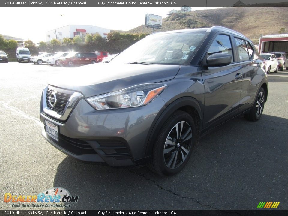 2019 Nissan Kicks SV Gun Metallic / Charcoal Photo #2