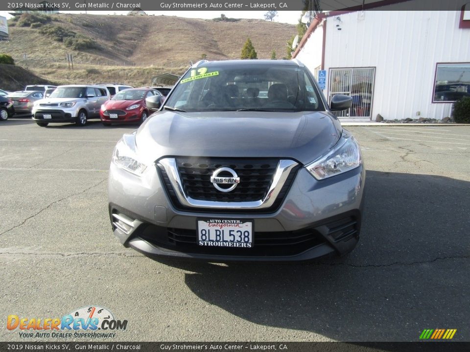 2019 Nissan Kicks SV Gun Metallic / Charcoal Photo #3