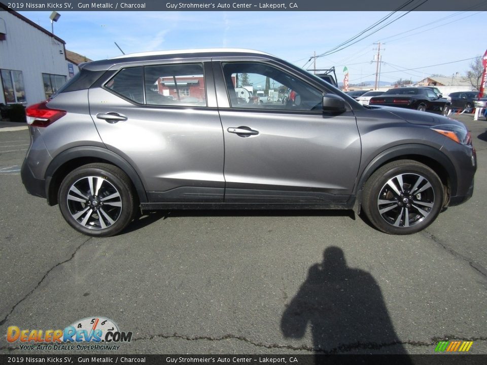 2019 Nissan Kicks SV Gun Metallic / Charcoal Photo #4