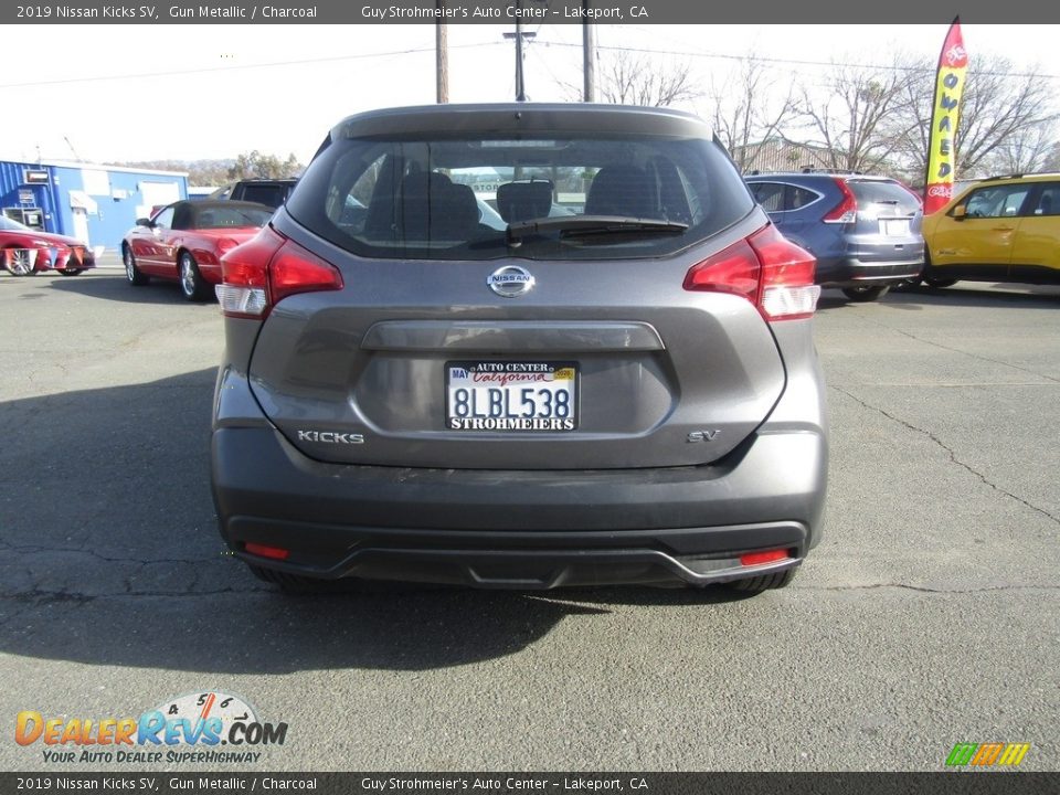 2019 Nissan Kicks SV Gun Metallic / Charcoal Photo #5