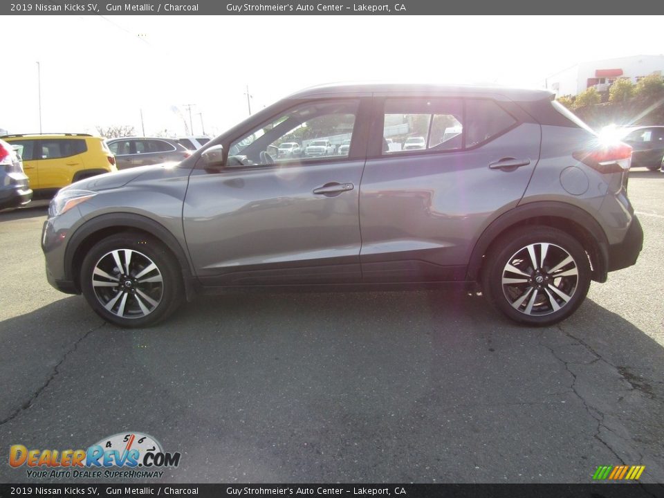 2019 Nissan Kicks SV Gun Metallic / Charcoal Photo #16