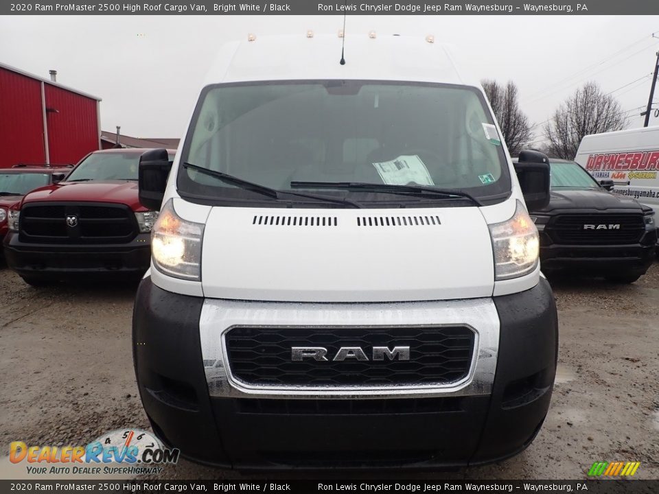 2020 Ram ProMaster 2500 High Roof Cargo Van Bright White / Black Photo #7