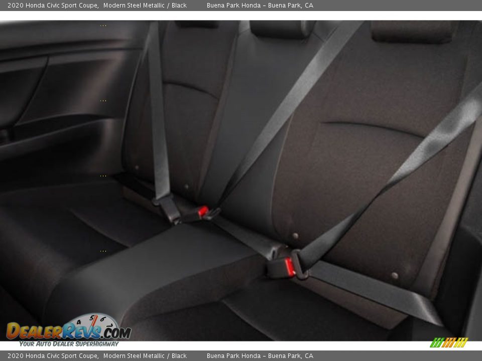 2020 Honda Civic Sport Coupe Modern Steel Metallic / Black Photo #10