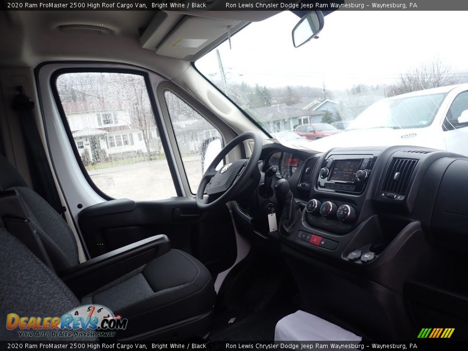 2020 Ram ProMaster 2500 High Roof Cargo Van Bright White / Black Photo #10